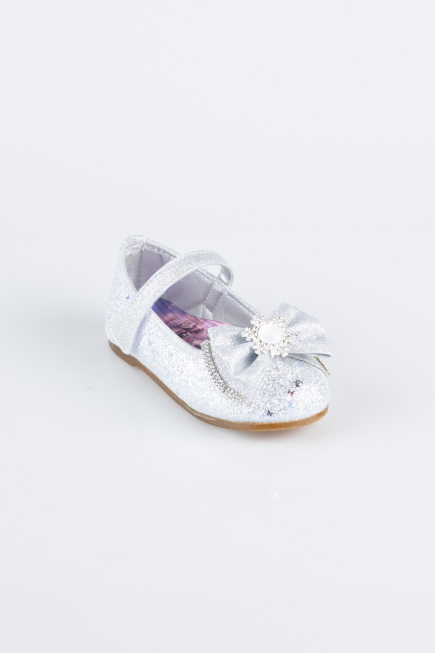 Silver Flat Shoe HR2605