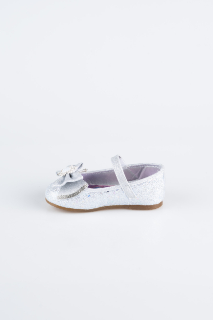 Silver Flat Shoe HR2605