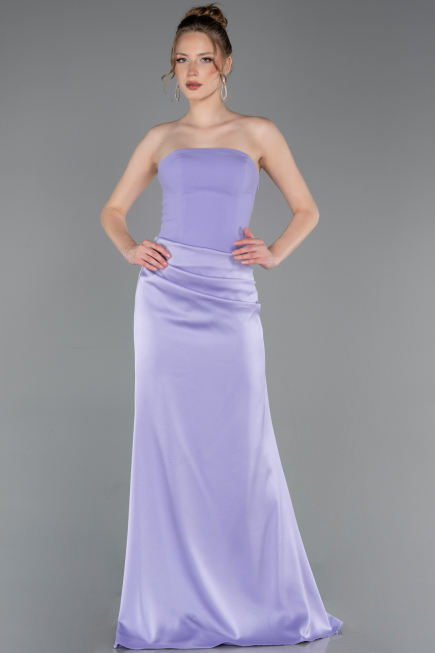 Long Lila Satin Prom Gown ABU6096