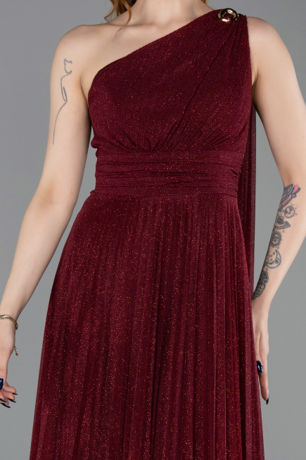 Long Burgundy Evening Dress ABU6164