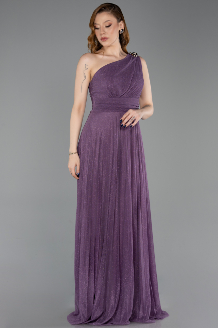Long Lavender Evening Dress ABU6164