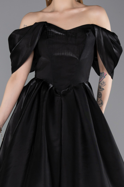Long Black Evening Dress ABU6191