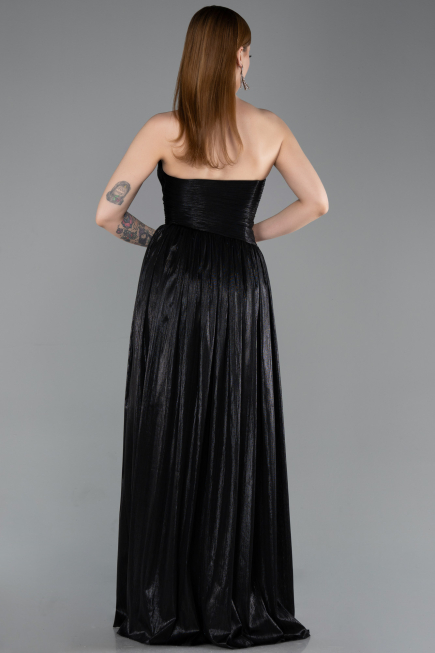 Long Black Prom Gown ABU6196