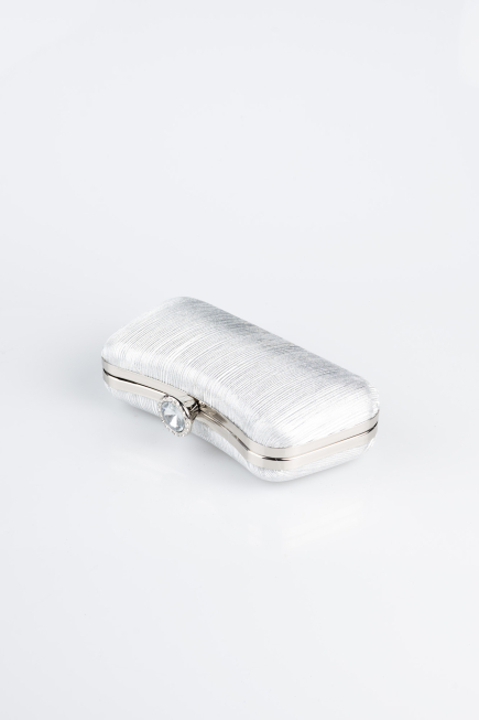 Silver Laser Cut Night Bag SH855