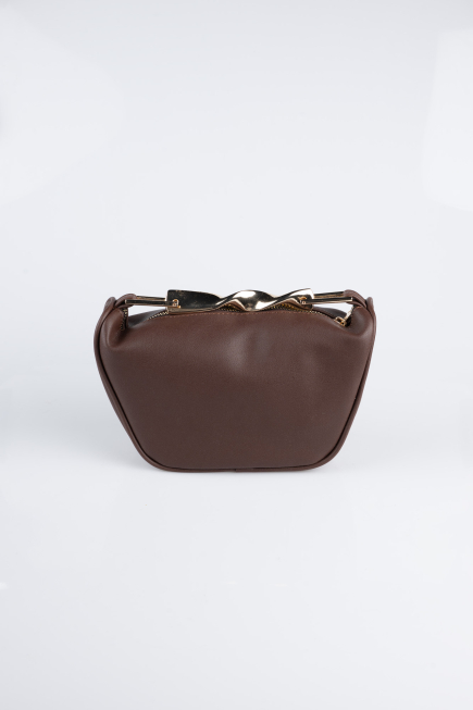 Brown Leather Night Bag KC476
