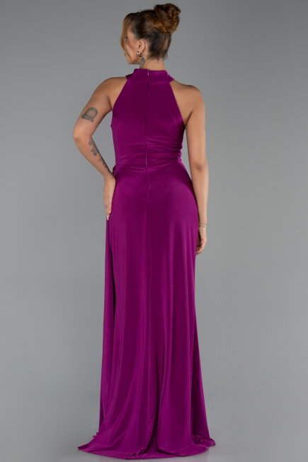 Long Fuchsia Prom Gown ABU5918