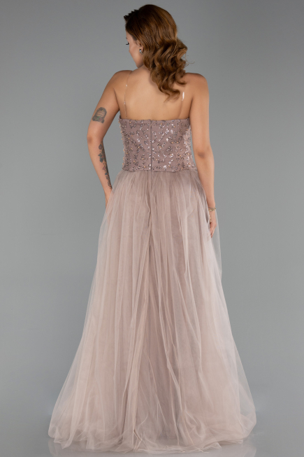 Long Mink Evening Dress ABU6412