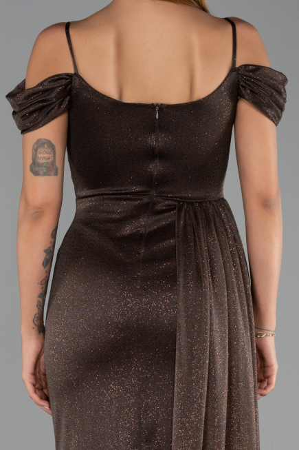 Long Brown Evening Dress ABU2835