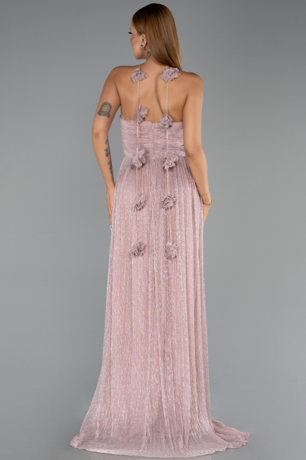Long Powder Color Evening Dress ABU6431