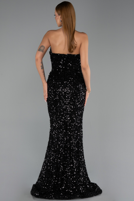 Long Black Evening Dress ABU6439