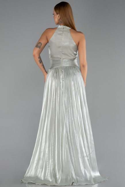 Long Mint Chiffon Evening Dress ABU6441