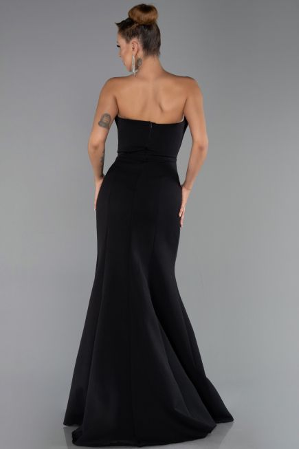 Long Black Mermaid Prom Dress ABU6526