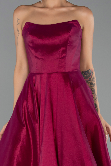 Long Plum Evening Dress ABU6502