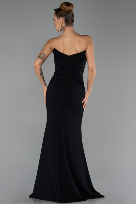 Long Black Mermaid Prom Dress ABU6505