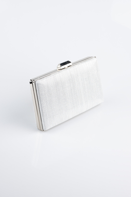 Silver Laser Cut Night Bag SH801