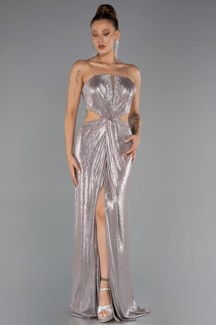 Long Mink Prom Gown ABU6127