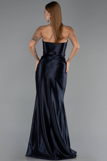 Long Navy Blue Evening Dress ABU6548