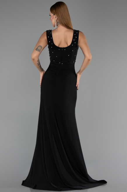 Long Black Evening Dress ABU6552