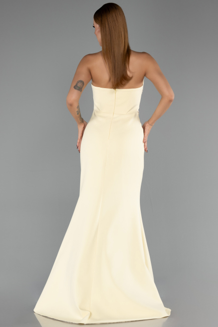 Long Yellow Evening Dress ABU6327
