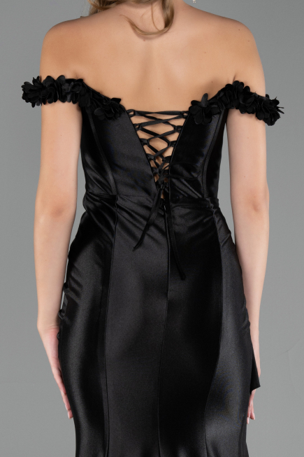 Long Black Evening Dress ABU6565