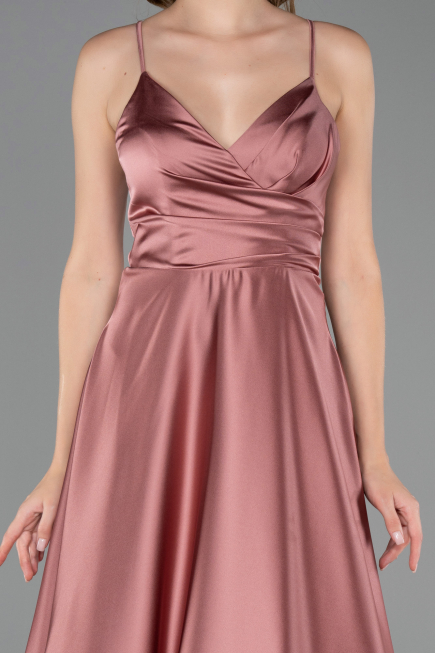 Long Onion Skin Satin Prom Gown ABU6573