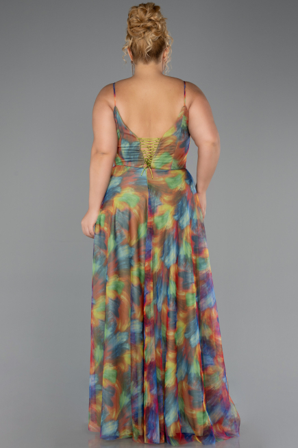 Long Rins Plus Size Prom Dress ABU6558