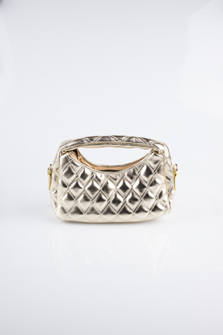 Gold Leather Night Bag KC410