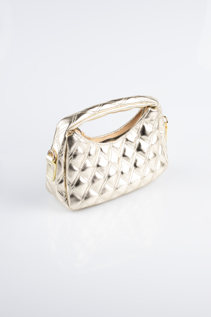 Gold Leather Night Bag KC410