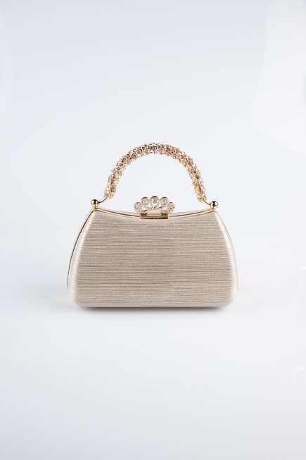 Gold Laser Cut Evening Bag KC711