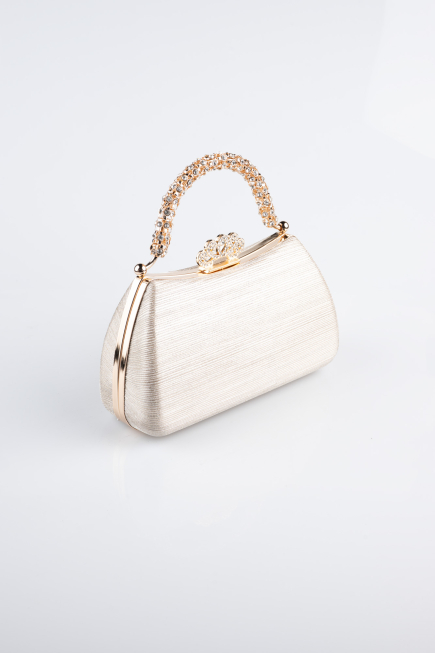 Gold Laser Cut Evening Bag KC711