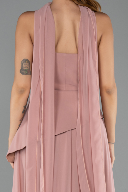 Long Onion Skin Chiffon Prom Gown ABU5763