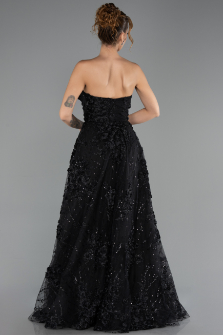 Long Black Evening Dress ABU6408