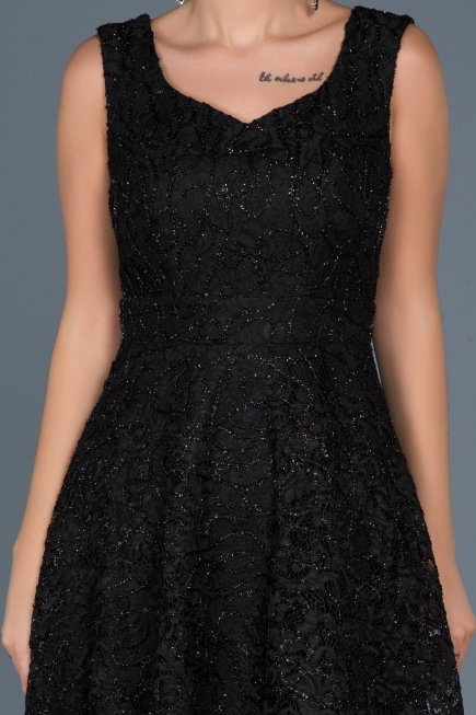 Black Invitation Dress ABK317