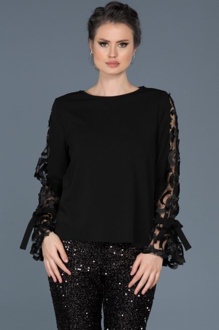Black Blouse AB81143