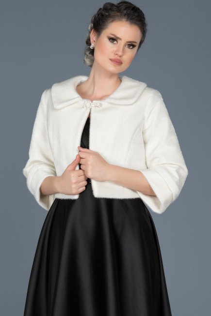 White Evening Jacket AN5002