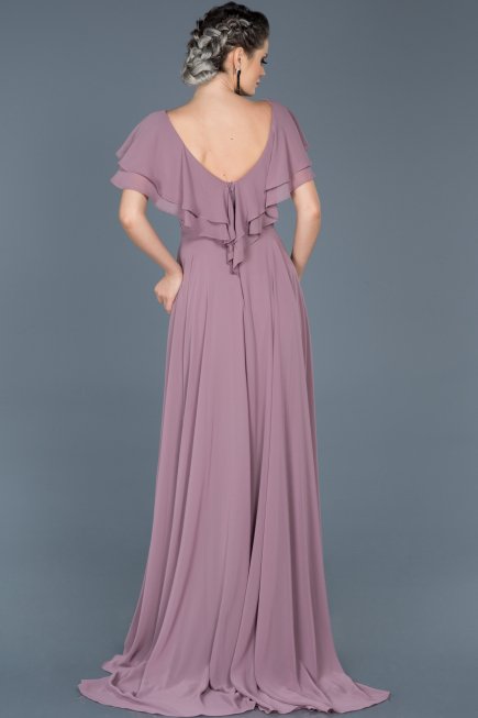 Long Lavender Engagement Dress ABU032