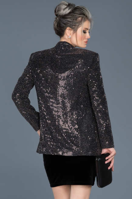 Black Evening Jacket AB90314
