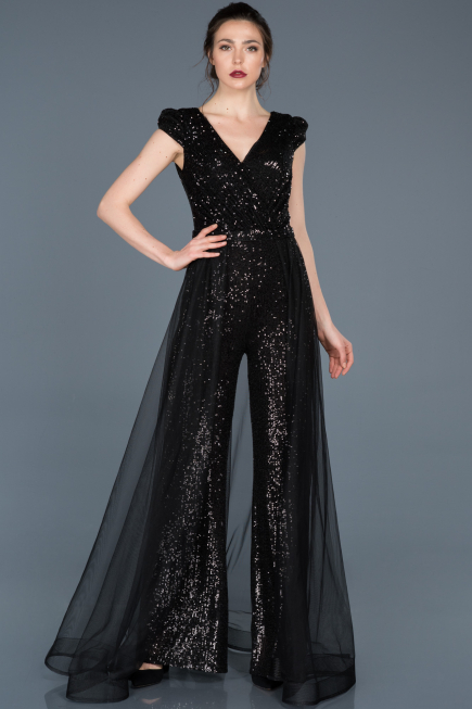 Black Evening Dress ABT024