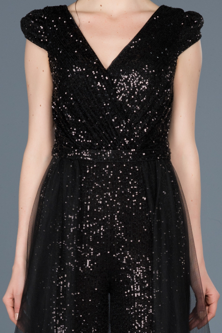 Black Evening Dress ABT024