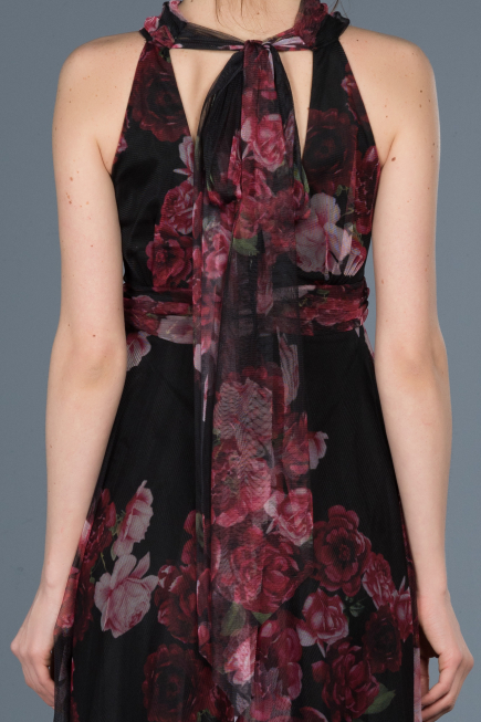 Long Plum Invitation Dress ABU674